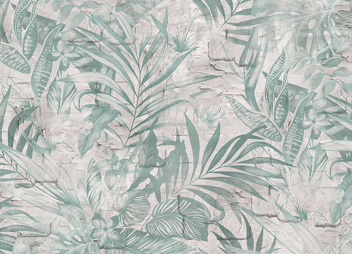 Wallpapers Tropic on concrete - Фото 4