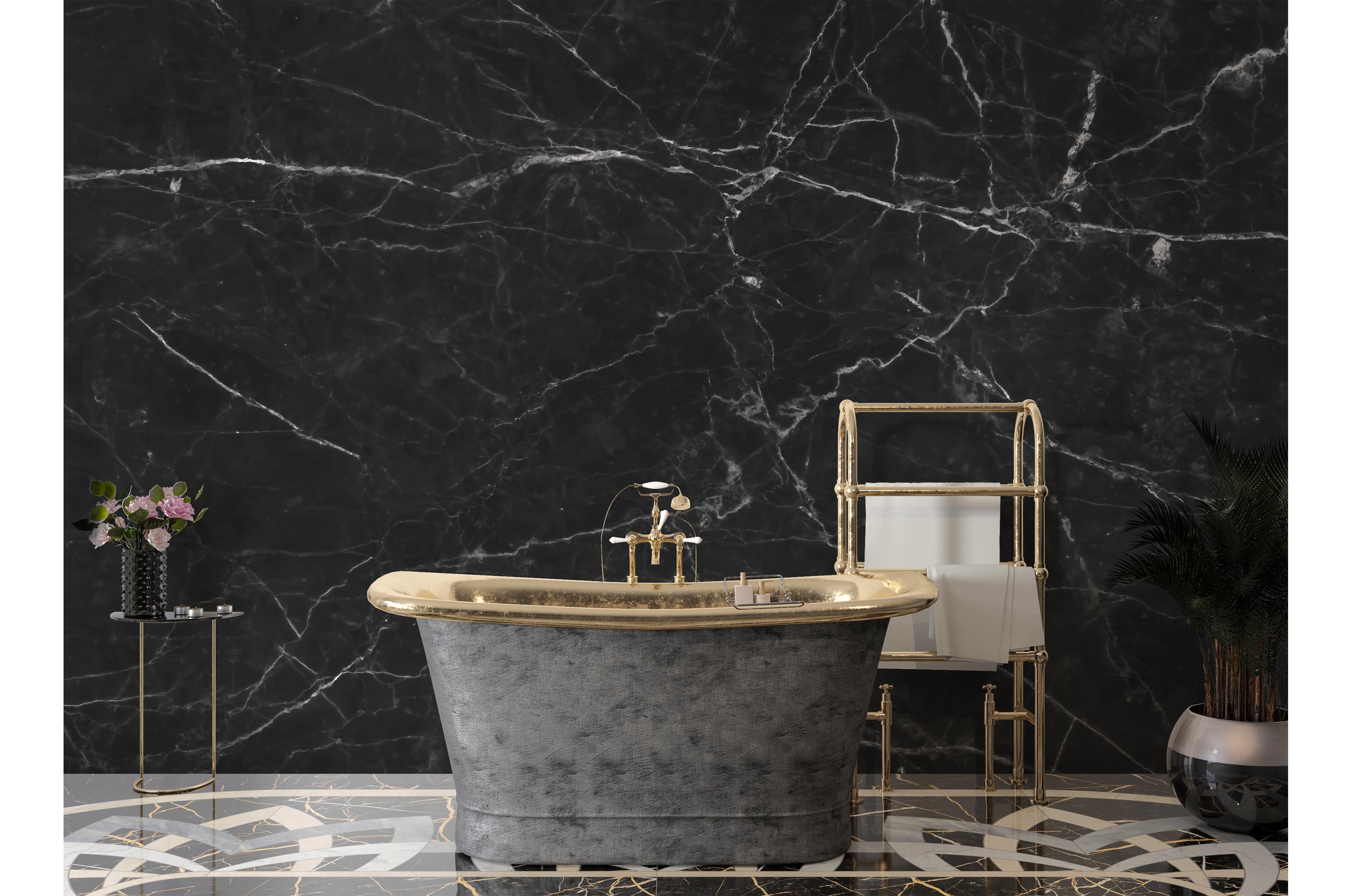 Wallpapers Classic marble black