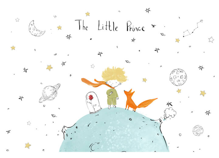 Wallpapers for kids The little prince