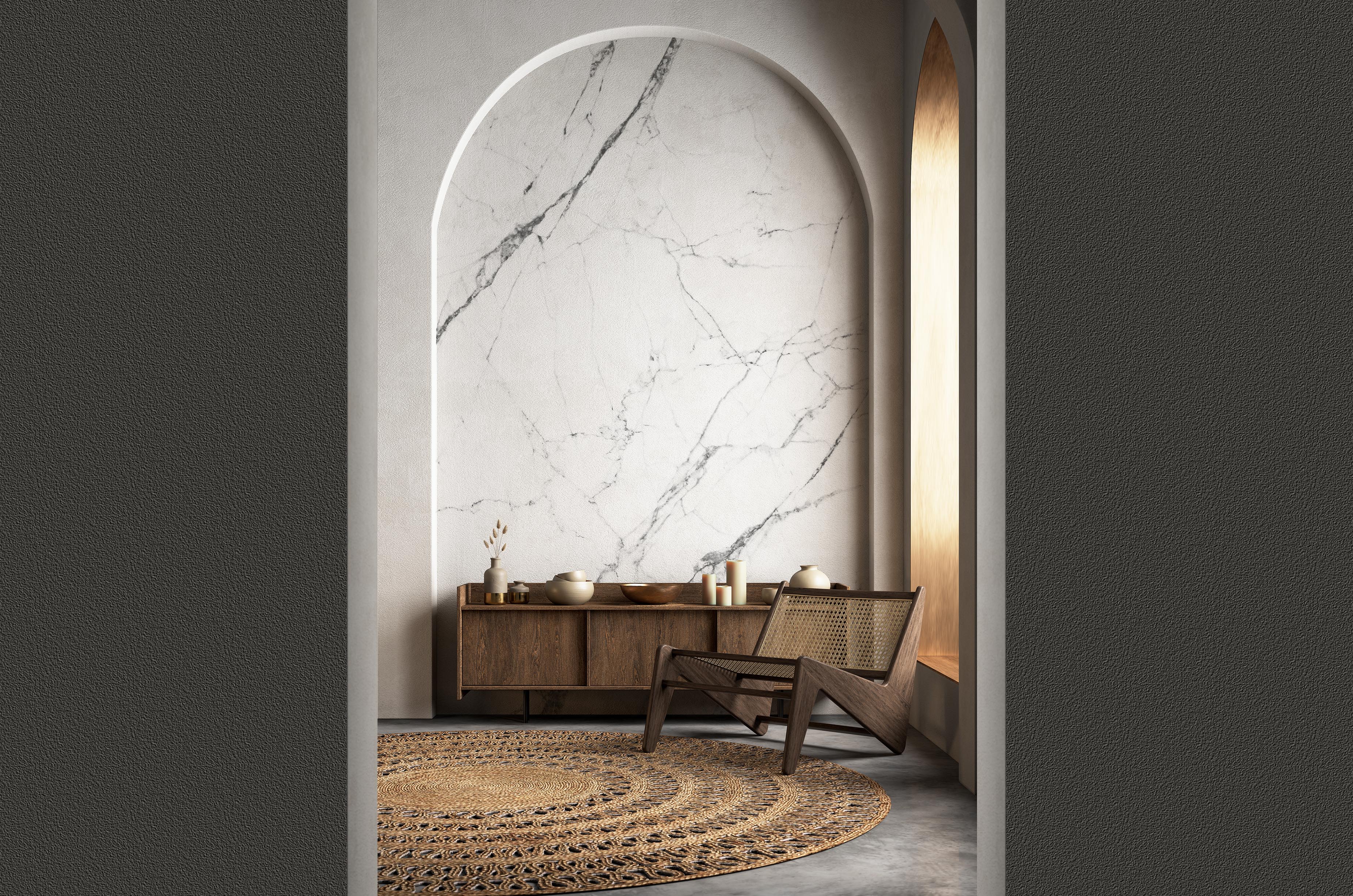 Wallpapers Classic marble white - Фото 1