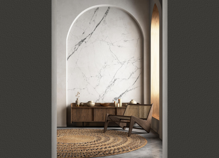 Wallpapers Classic marble white - Фото 1