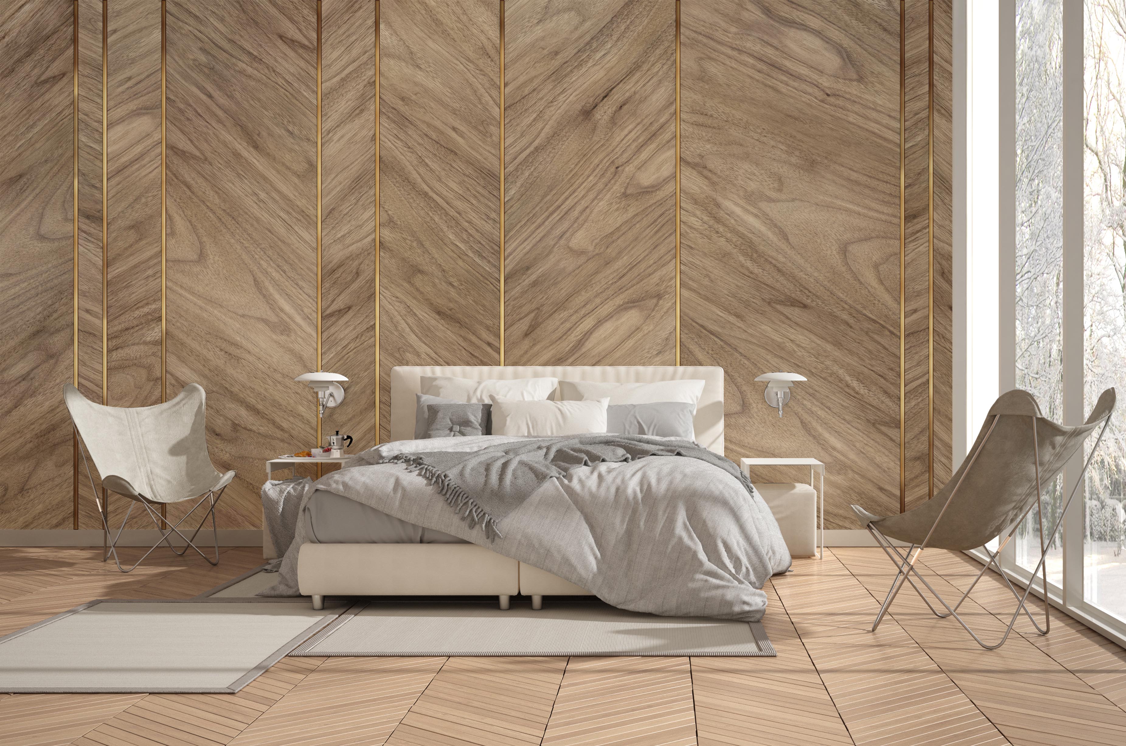Wallpapers Gold wood