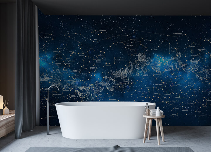 Wallpapers Night sky constellations